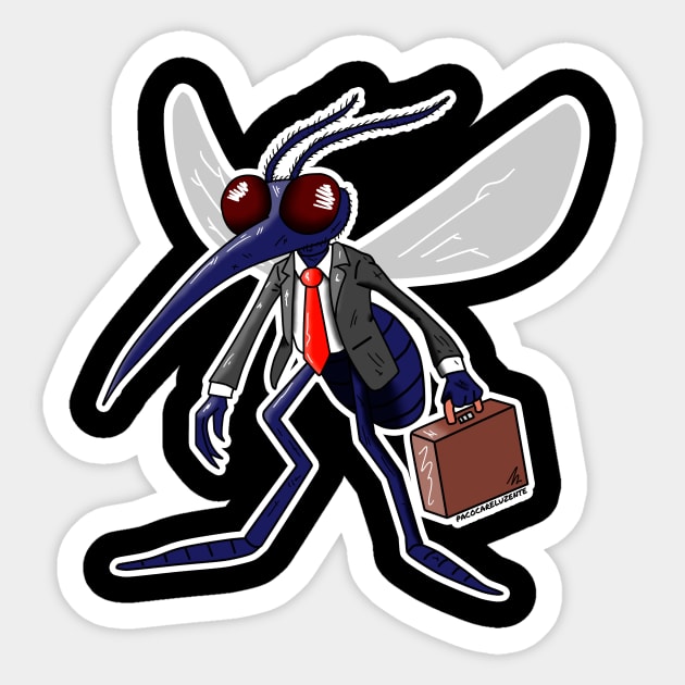 lawyer mosquito Sticker by pacocareluzente